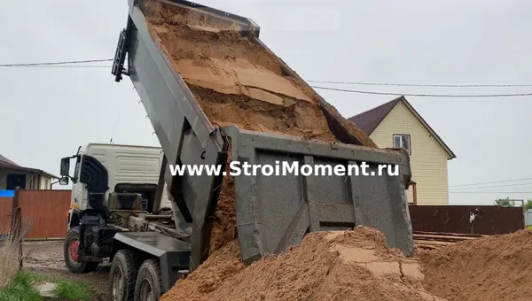 Песок намывной
