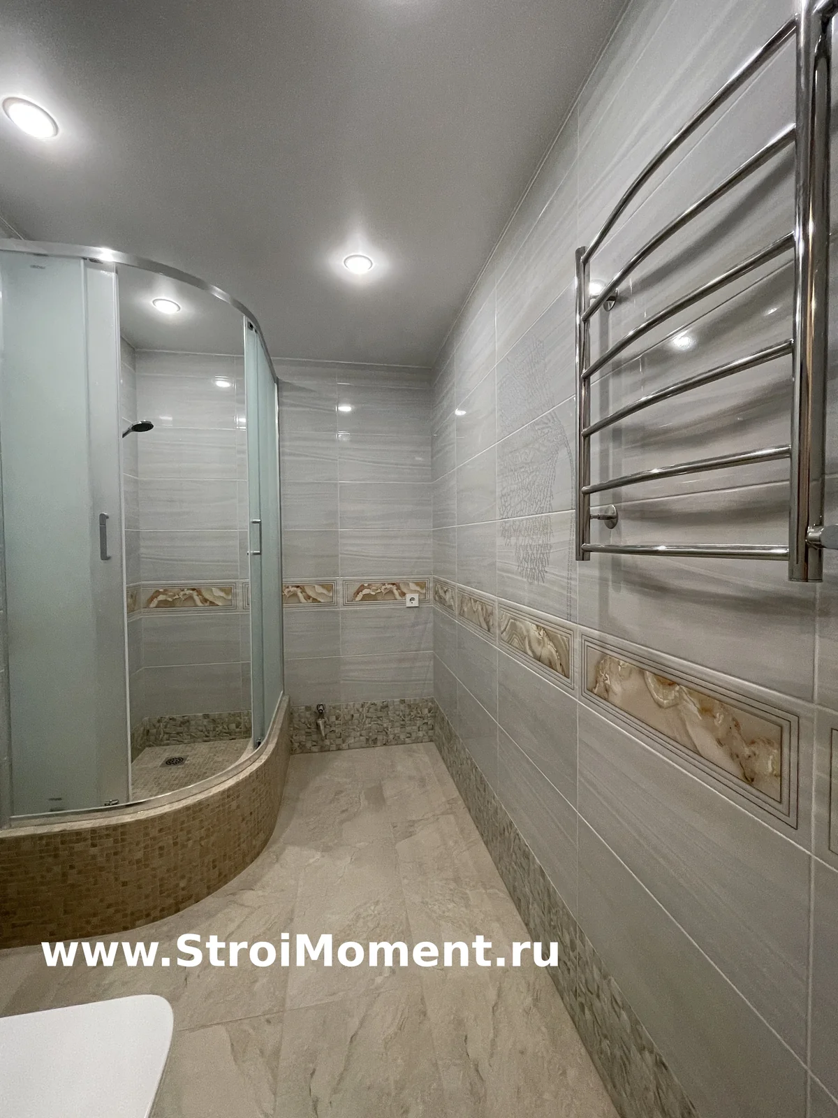 Ремонт ванной комнаты 4 м² — совмещённый санузел