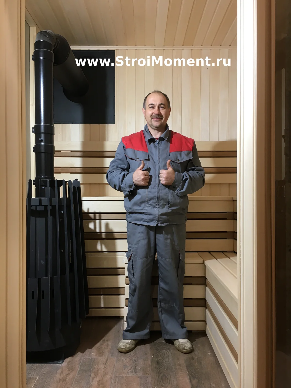 Сауна в частном доме — финский сухой жар